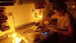 APAGÓN. Durante todo el día hubo más de 5.500 casas sin luz..