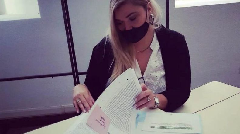 La abogada pilarense Maira de Vega. Foto: Tiempo de Tortuguitas..