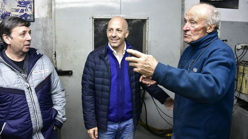 LARGADA. Ducoté con el Vasco Oyanhart, rapasó la puesta a punto del TC Camionetas..