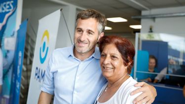 Federico Achával acompañó a los nuevos jubilados.&nbsp;