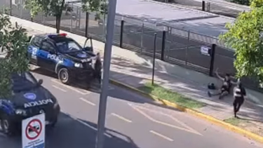 CAPTURADO: Así fue la primera detención de uno de los motochorros en Caamaño.