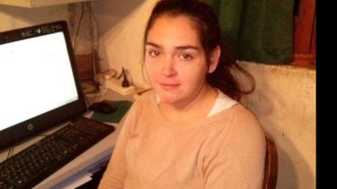 Rocío Herrera, una joven madre que participa del grupo en Pilar..