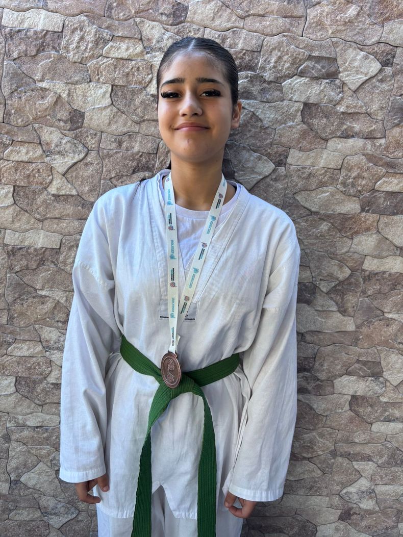 VALENTINA PALMAS, MEDALLA DE BRONCE EN TAEKWONDO WT. &nbsp;