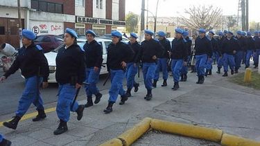 CAPACITACIÓN. La mayoría de los agentes de la Local tuvieron 6 meses de instrucción..