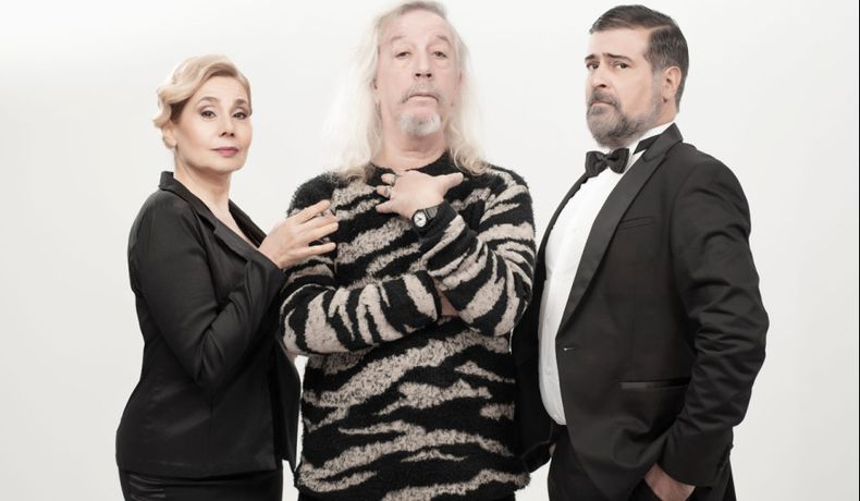 Diego Capusotto, Andrea Politti y Rafael Spregelburd llegan el 7 de marzo con Tirria.