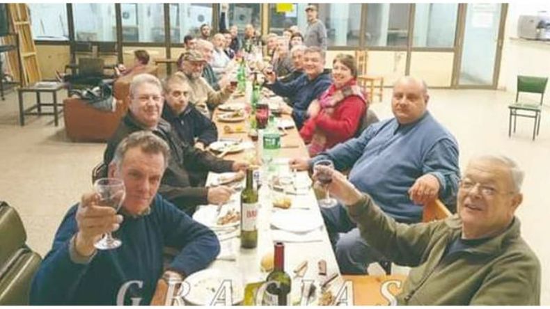 REAPERTURA. Las comidas en el Pilar Tiro Club, una tradición que quieren recuperar..