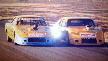 Carlos y Osvaldo Lynn fueron animadores del TC en la década del 70 y 80. Foto Historia TC..
