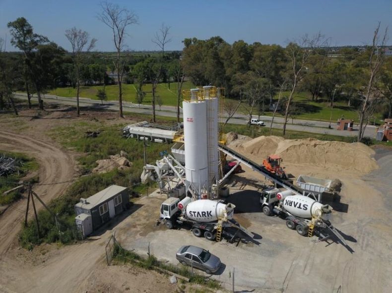 La planta elaboradora de hormigón está ubicada en “Polo Buen Ayre 2”, San Martín. &nbsp;
