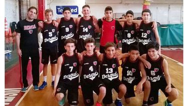 VICTORIA. La Sub 15 del Rojinegro sumó su segundo triunfo seguido..