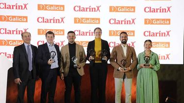 PREMIADOS. La entrega se realizó en el edificio Plaza Galacia, en CABA.