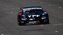 LEJOS. El Toyota de Rossi no tuvo un buen funcionamiento en el Mouras. LEJOS. El Toyota de Rossi no tuvo un buen funcionamiento en el Mouras.