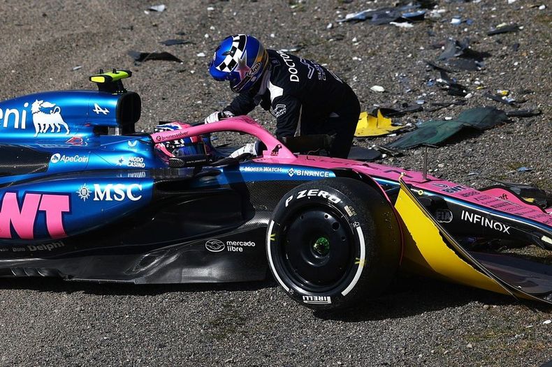 El accidente del rival de Colapinto le costaría una fortuna a Alpine