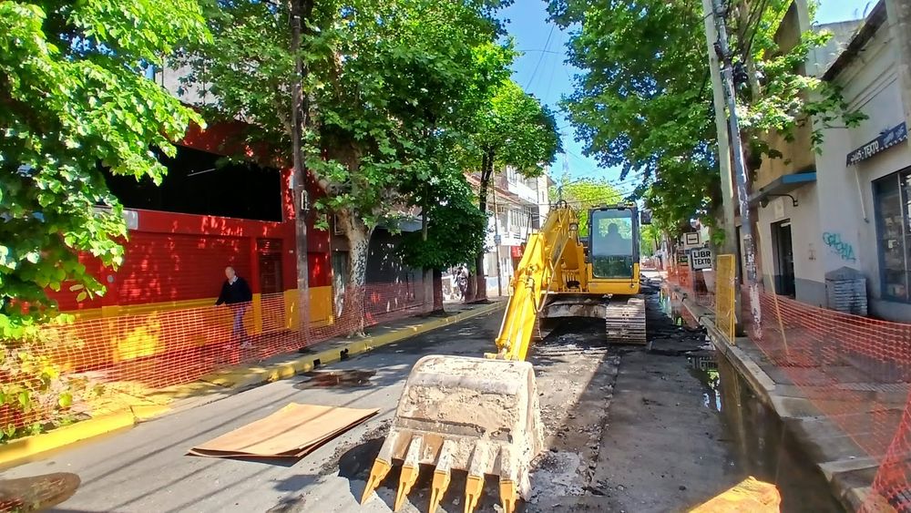 EN MARCHA. La última etapa de las obras tendrá una primera parte terminada en diciembre.