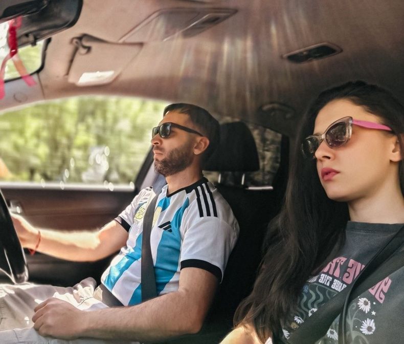 Diego Zubiri y Marina Sánchez García, creadores de  “La Copa no brilló”. (LN).