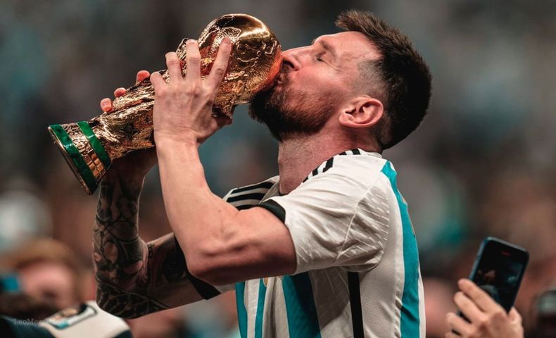 De promesa a leyenda: las figuritas de Messi en los Mundiales. (diariopanorama.com).