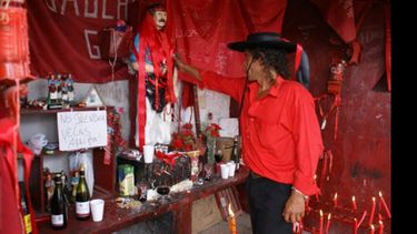 El santuario de Villa Rosa, es uno de los más importantes del país..