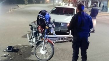 El motociclista herido tiene 32 años y es oriundo del barrio Monterrey.&nbsp;