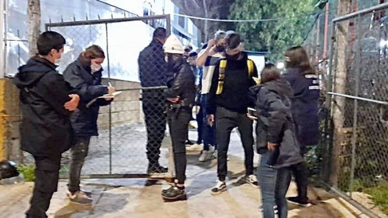 CLAUSURA. El lugar fue cerrado por los inspectores. Las multas pueden llegar hasta los 3 millones de pesos..