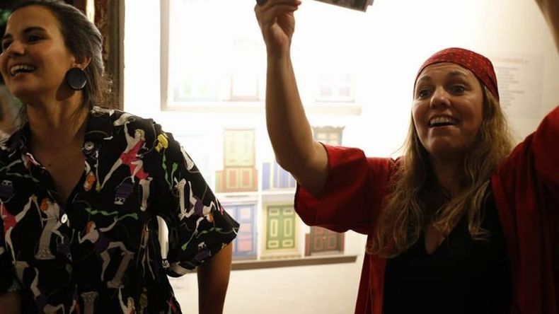 FOTÓGRAFAS. Andrea Corbetta y Vero Carro, dos que estarán presentes..