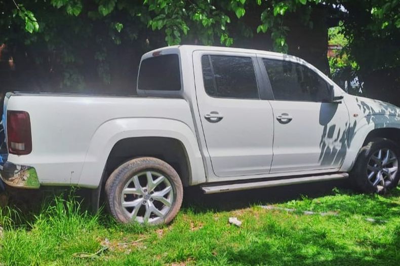 La camioneta hallada en la vivienda allanada había sido robada en Escobar a principios de este año.&nbsp;