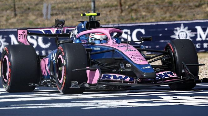 El A526 de Colapinto cerró el primer día de test organizado por Pirelli en Hungría.