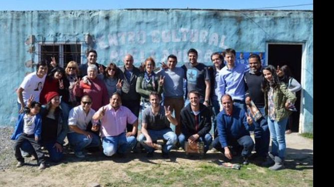 El kirchnerismo unido, de campaña en Toro