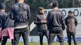 INICIO. Otermín durante el entrenamiento del lunes en el estadio.