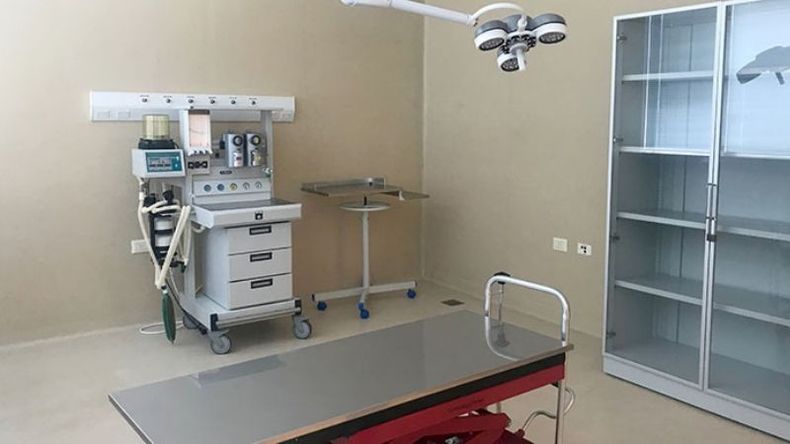 INSTALACIONES. Aún no hay fecha para inaugurar el hospital..