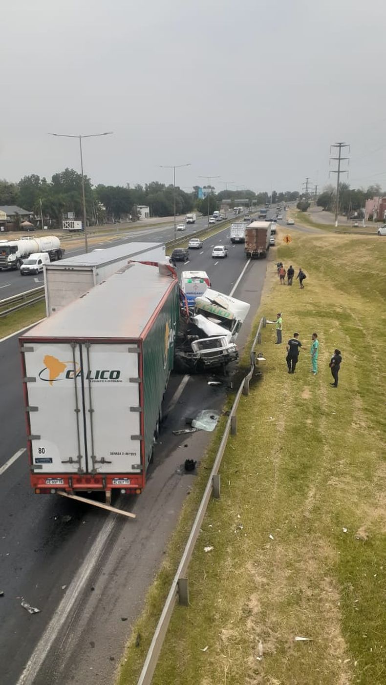 El impactante accidente tuvo lugar en el kilómetro 56 de la Panamericana.&nbsp;