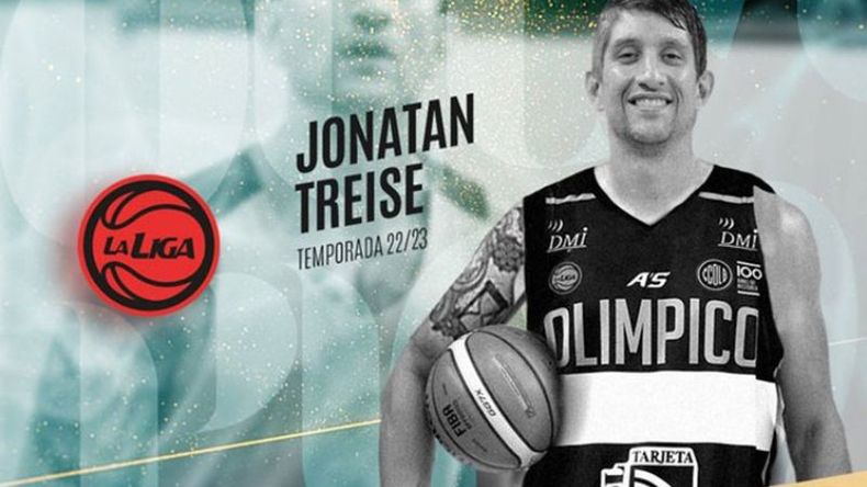 VIGENTE. Treise en el banner de presentación de Olímpico de La Banda..