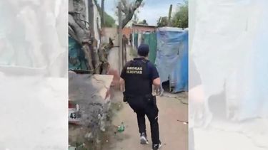 ALLANAMIENTOS. Se llevaron a cabo en el barrio Santa María.