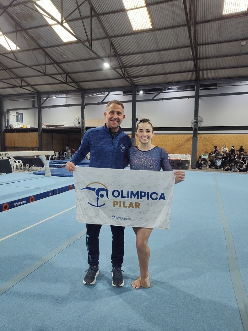EQUIPO. Guillermo Echeveste y Julieta Lucas competirán el mes próximo en los Odesur con la Selección Argentina.
