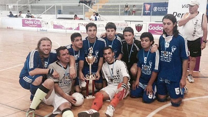 CAMPEÓN. Con Unión, Sánchez ganó el título argentino 2014 en Mendoza..