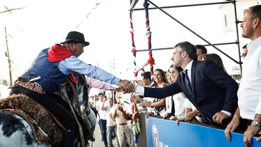 CIERRE. El desfile es uno de los eventos más tradicionales de las Patronales.