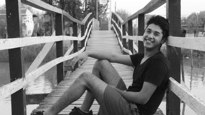 RECUERDO. Marcos Velázquez falleció en la tragedia vial de Mendoza..