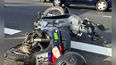 FATAL. El motociclista perdió la vida de forma inmediata tras caer a la cinta asfáltica. FATAL. El motociclista perdió la vida de forma inmediata tras caer a la cinta asfáltica.