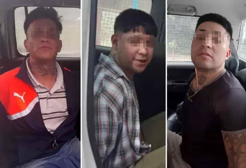 Los tres detenidos son de la zona de Garín y Maquinista Savio.