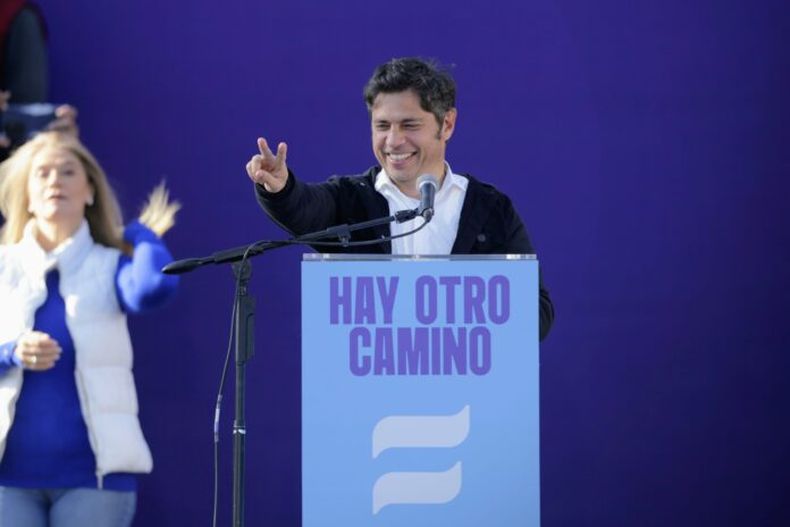 FUERZA INTERNA. Kicillof lanzo el MDF con un acto en La Plata.