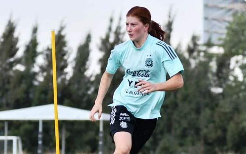 ENTRENAMIENTO. Annika ya estuvo en convocatorias de preselecciones juveniles.