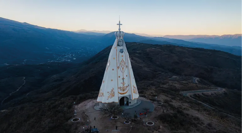 Así es la imagen de la Virgen del Valle más grande del mundo. (es.zenit.org)..png