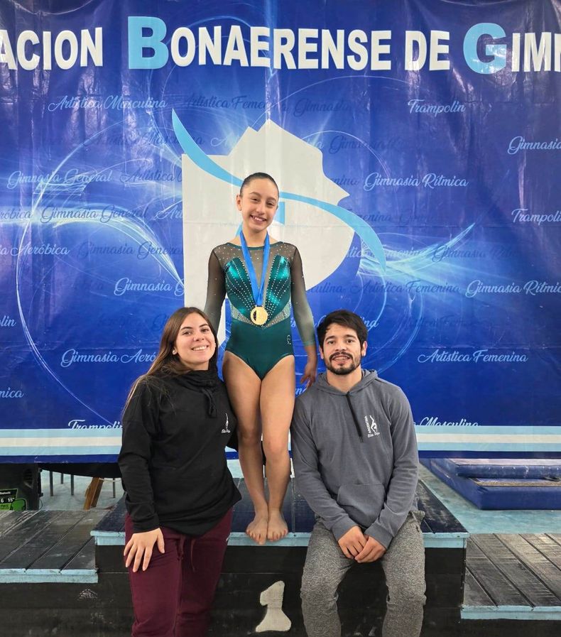 PRIMERA. Martina Bustelo se quedó con el título en Infantil Nivel 8.