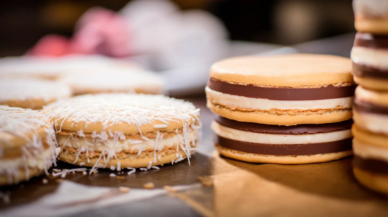 Los alfajores argentinos ocuparon el séptimo lugar en la lista.  (Infobae)..webp