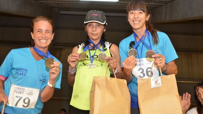 DAMAS. Bivort, Bustos y Franco, las mejores de los 10 kilómetros..