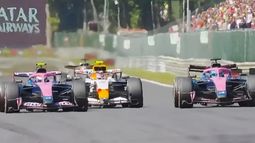 Franco Colapinto superó con la maniobra premiada a Gasly y a Lawson en Bélgica