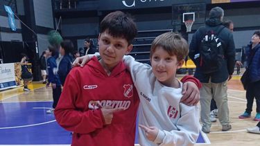 Sportivo y Atlético unidos. Brando Goncebat y&nbsp; Benicio treise en Padua.Benicio Treise