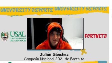 un joven pilarense, campeon nacional de fortnite