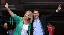 RENOVACIÓN. Axel Kicillof y Verónca Magario serán las máximas autoridades del PJ provincial. RENOVACIÓN. Axel Kicillof y Verónca Magario serán las máximas autoridades del PJ provincial.