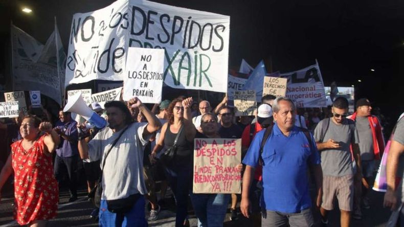 MARCHA La protesta tuvo lugar en 197 y Panamericana con apoyo de distintas organizaciones
