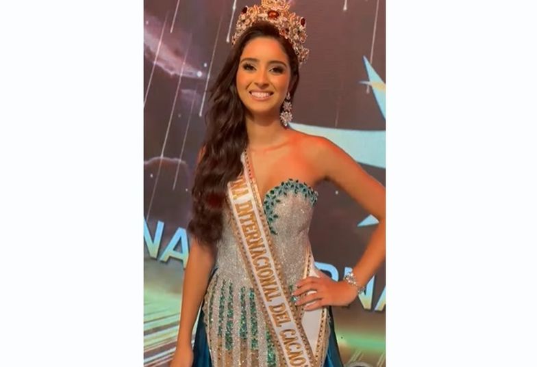 Sofía Mervic, nueva Reina Internacional del Cacao.