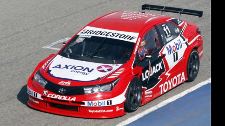 AL FONDO. Rossi y el Totoya partirán desde la anteúltima fila en la 1ª serie..